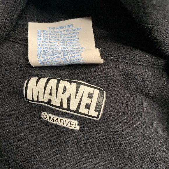 Avengers Hoodie Sweatshirt Mens S Long Sleeve Marvel Comic Movie Black H… - Picture 3 of 7